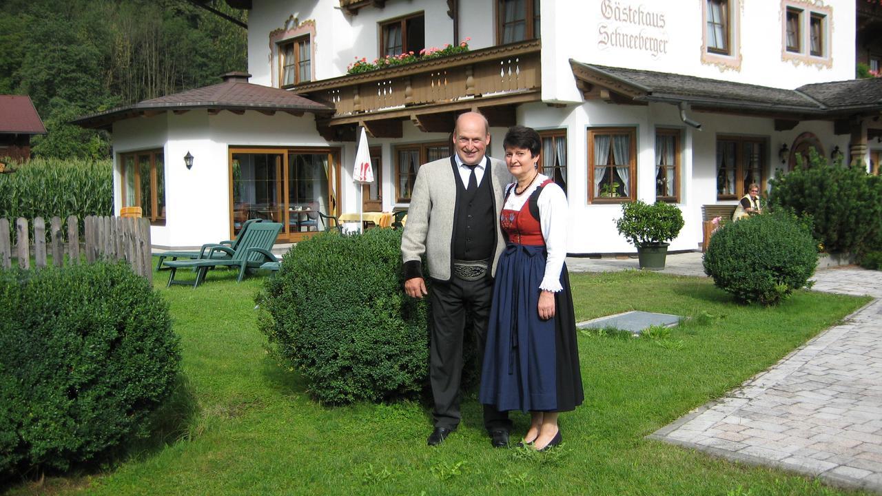 Gastehaus Schneeberger Hotel Mayrhofen Esterno foto